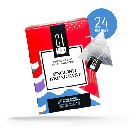 English Breakfast Tea - 24 Pyramid Tea Bags